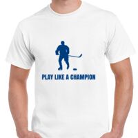 T-shirt Gildan Hammer adulte, manches courtes, 100% coton épais et doux, 203 g/m², tailles S au 5XL. Vignette