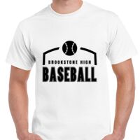 T-shirt Gildan Hammer adulte, manches courtes, 100% coton épais et doux, 203 g/m², tailles S au 5XL. Vignette