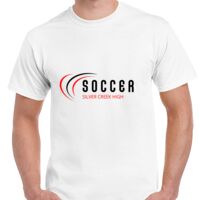 T-shirt Gildan Hammer adulte, manches courtes, 100% coton épais et doux, 203 g/m², tailles S au 5XL. Vignette