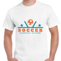 T-shirt Gildan Hammer adulte, manches courtes, 100% coton épais et doux, 203 g/m², tailles S au 5XL. Vignette