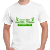 T-shirt Gildan Hammer adulte, manches courtes, 100% coton épais et doux, 203 g/m², tailles S au 5XL. Vignette