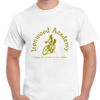 T-shirt Gildan Hammer adulte, manches courtes, 100% coton épais et doux, 203 g/m², tailles S au 5XL. Vignette
