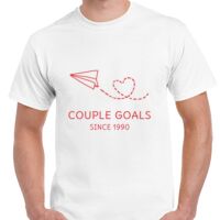 T-shirt Gildan Hammer adulte, manches courtes, 100% coton épais et doux, 203 g/m², tailles S au 5XL. Vignette