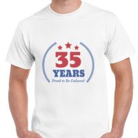 T-shirt Gildan Hammer adulte, manches courtes, 100% coton épais et doux, 203 g/m², tailles S au 5XL. Vignette