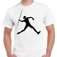 T-shirt Gildan Hammer adulte, manches courtes, 100% coton épais et doux, 203 g/m², tailles S au 5XL. Vignette
