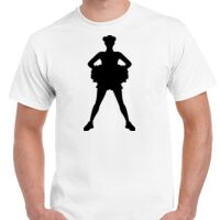 T-shirt Gildan Hammer adulte, manches courtes, 100% coton épais et doux, 203 g/m², tailles S au 5XL. Vignette