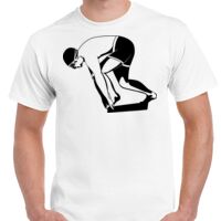 T-shirt Gildan Hammer adulte, manches courtes, 100% coton épais et doux, 203 g/m², tailles S au 5XL. Vignette