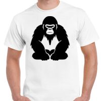 T-shirt Gildan Hammer adulte, manches courtes, 100% coton épais et doux, 203 g/m², tailles S au 5XL. Vignette