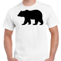 T-shirt Gildan Hammer adulte, manches courtes, 100% coton épais et doux, 203 g/m², tailles S au 5XL. Vignette