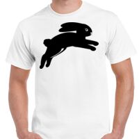 T-shirt Gildan Hammer adulte, manches courtes, 100% coton épais et doux, 203 g/m², tailles S au 5XL. Vignette