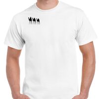 T-shirt Gildan Hammer adulte, manches courtes, 100% coton épais et doux, 203 g/m², tailles S au 5XL. Vignette