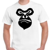 T-shirt Gildan Hammer adulte, manches courtes, 100% coton épais et doux, 203 g/m², tailles S au 5XL. Vignette