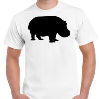 T-shirt Gildan Hammer adulte, manches courtes, 100% coton épais et doux, 203 g/m², tailles S au 5XL. Vignette