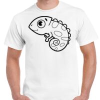 T-shirt Gildan Hammer adulte, manches courtes, 100% coton épais et doux, 203 g/m², tailles S au 5XL. Vignette