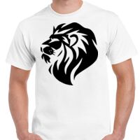 T-shirt Gildan Hammer adulte, manches courtes, 100% coton épais et doux, 203 g/m², tailles S au 5XL. Vignette