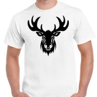 T-shirt Gildan Hammer adulte, manches courtes, 100% coton épais et doux, 203 g/m², tailles S au 5XL. Vignette