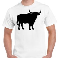 T-shirt Gildan Hammer adulte, manches courtes, 100% coton épais et doux, 203 g/m², tailles S au 5XL. Vignette