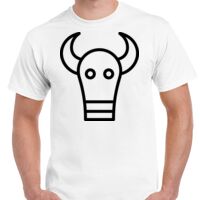 T-shirt Gildan Hammer adulte, manches courtes, 100% coton épais et doux, 203 g/m², tailles S au 5XL. Vignette