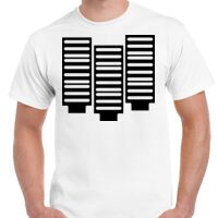 T-shirt Gildan Hammer adulte, manches courtes, 100% coton épais et doux, 203 g/m², tailles S au 5XL. Vignette
