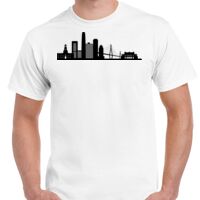 T-shirt Gildan Hammer adulte, manches courtes, 100% coton épais et doux, 203 g/m², tailles S au 5XL. Vignette