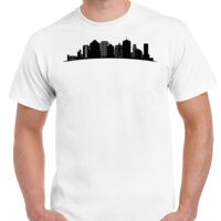 T-shirt Gildan Hammer adulte, manches courtes, 100% coton épais et doux, 203 g/m², tailles S au 5XL. Vignette