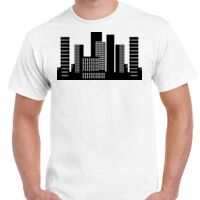 T-shirt Gildan Hammer adulte, manches courtes, 100% coton épais et doux, 203 g/m², tailles S au 5XL. Vignette