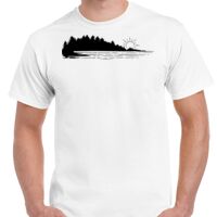 T-shirt Gildan Hammer adulte, manches courtes, 100% coton épais et doux, 203 g/m², tailles S au 5XL. Vignette