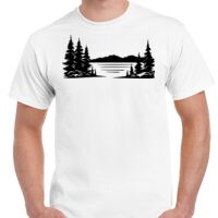 T-shirt Gildan Hammer adulte, manches courtes, 100% coton épais et doux, 203 g/m², tailles S au 5XL. Vignette