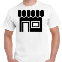 T-shirt Gildan Hammer adulte, manches courtes, 100% coton épais et doux, 203 g/m², tailles S au 5XL. Vignette