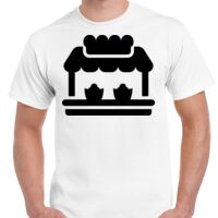 T-shirt Gildan Hammer adulte, manches courtes, 100% coton épais et doux, 203 g/m², tailles S au 5XL. Vignette