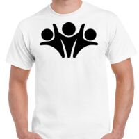 T-shirt Gildan Hammer adulte, manches courtes, 100% coton épais et doux, 203 g/m², tailles S au 5XL. Vignette