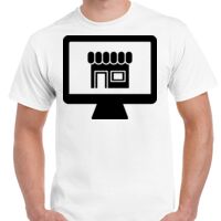 T-shirt Gildan Hammer adulte, manches courtes, 100% coton épais et doux, 203 g/m², tailles S au 5XL. Vignette