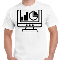 T-shirt Gildan Hammer adulte, manches courtes, 100% coton épais et doux, 203 g/m², tailles S au 5XL. Vignette