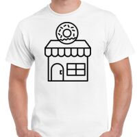 T-shirt Gildan Hammer adulte, manches courtes, 100% coton épais et doux, 203 g/m², tailles S au 5XL. Vignette