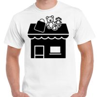 T-shirt Gildan Hammer adulte, manches courtes, 100% coton épais et doux, 203 g/m², tailles S au 5XL. Vignette