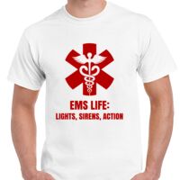 T-shirt Gildan Hammer adulte, manches courtes, 100% coton épais et doux, 203 g/m², tailles S au 5XL. Vignette