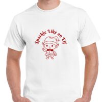 T-shirt Gildan Hammer adulte, manches courtes, 100% coton épais et doux, 203 g/m², tailles S au 5XL. Vignette