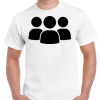 T-shirt Gildan Hammer adulte, manches courtes, 100% coton épais et doux, 203 g/m², tailles S au 5XL. Vignette