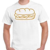 T-shirt Gildan Hammer adulte, manches courtes, 100% coton épais et doux, 203 g/m², tailles S au 5XL. Vignette