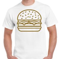 T-shirt Gildan Hammer adulte, manches courtes, 100% coton épais et doux, 203 g/m², tailles S au 5XL. Vignette