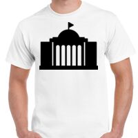 T-shirt Gildan Hammer adulte, manches courtes, 100% coton épais et doux, 203 g/m², tailles S au 5XL. Vignette