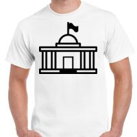 T-shirt Gildan Hammer adulte, manches courtes, 100% coton épais et doux, 203 g/m², tailles S au 5XL. Vignette