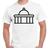 T-shirt Gildan Hammer adulte, manches courtes, 100% coton épais et doux, 203 g/m², tailles S au 5XL. Vignette