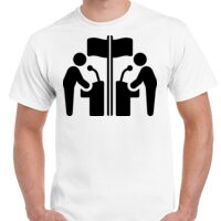 T-shirt Gildan Hammer adulte, manches courtes, 100% coton épais et doux, 203 g/m², tailles S au 5XL. Vignette