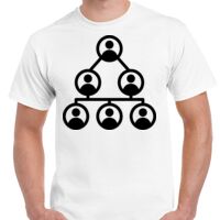 T-shirt Gildan Hammer adulte, manches courtes, 100% coton épais et doux, 203 g/m², tailles S au 5XL. Vignette
