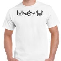 T-shirt Gildan Hammer adulte, manches courtes, 100% coton épais et doux, 203 g/m², tailles S au 5XL. Vignette