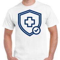 T-shirt Gildan Hammer adulte, manches courtes, 100% coton épais et doux, 203 g/m², tailles S au 5XL. Vignette