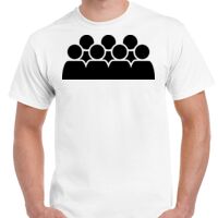 T-shirt Gildan Hammer adulte, manches courtes, 100% coton épais et doux, 203 g/m², tailles S au 5XL. Vignette