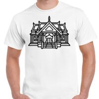 T-shirt Gildan Hammer adulte, manches courtes, 100% coton épais et doux, 203 g/m², tailles S au 5XL. Vignette