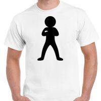T-shirt Gildan Hammer adulte, manches courtes, 100% coton épais et doux, 203 g/m², tailles S au 5XL. Vignette